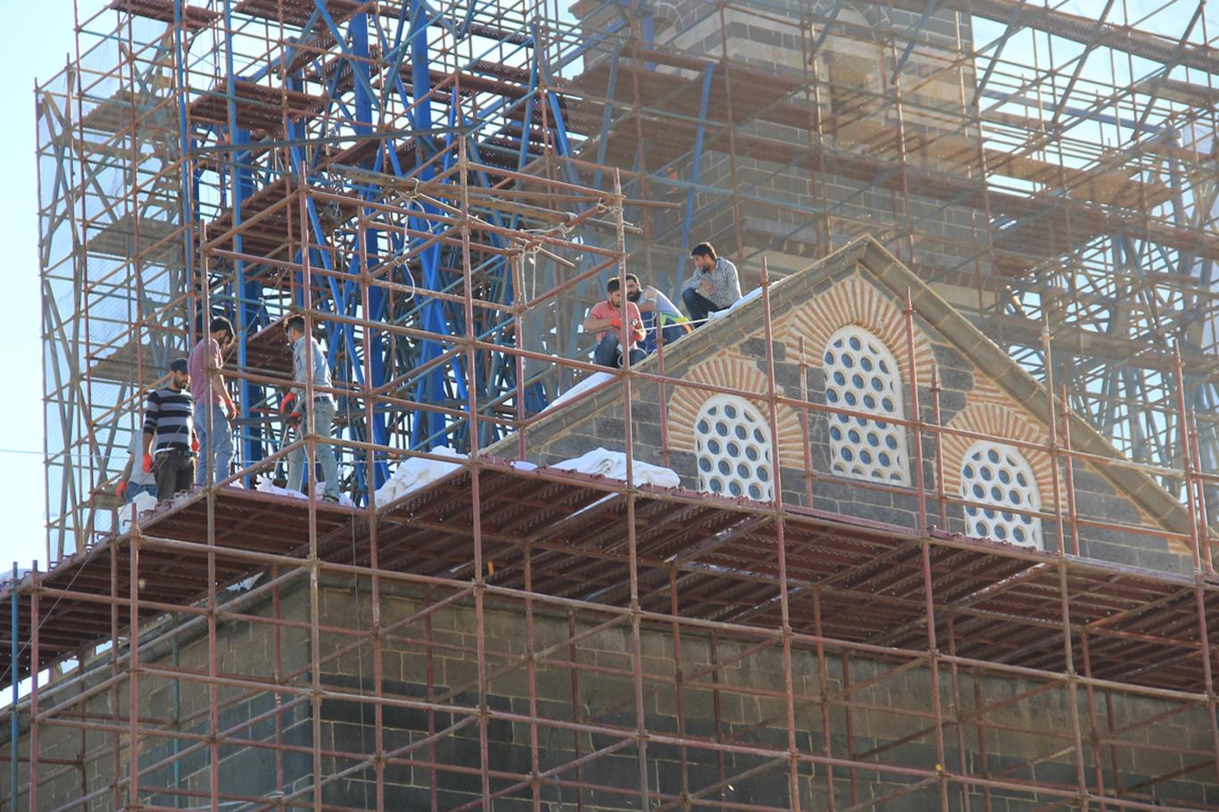 Ulu Camii'de restorasyon çalışmaları başladı